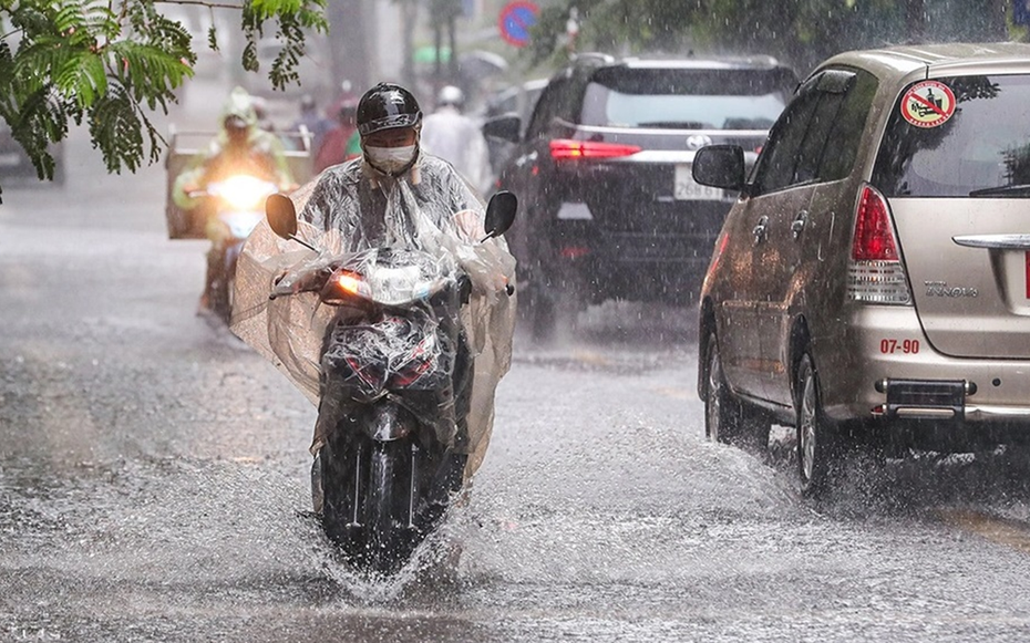 Miền Bắc lại sắp mưa to sầm sập