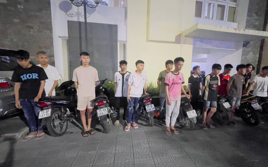 Ngăn chặn nhóm đối tượng mang theo hung khí để giải quyết mâu thuẫn