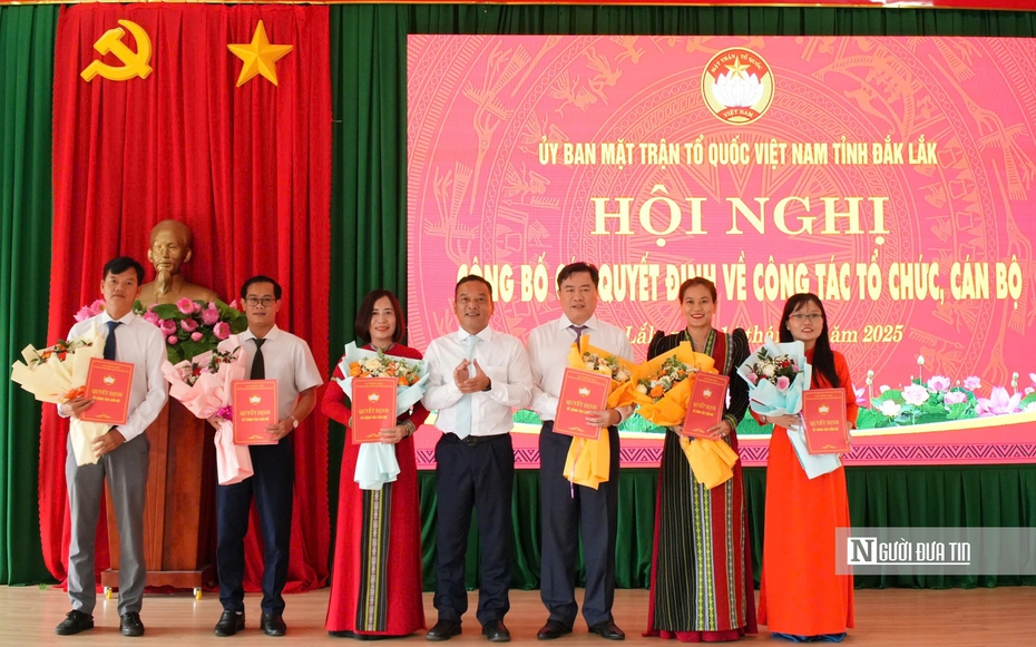 Thành lập 13 ban, đơn vị trực thuộc Uỷ ban MTTQ Việt Nam tỉnh Đắk Lắk