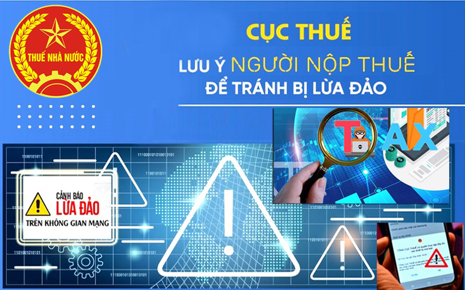 Cảnh báo giả mạo cơ quan thuế để lừa hộ kinh doanh cập nhật thông tin