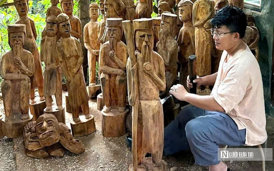 Người khắc họa vẻ đẹp Tây Nguyên vào từng nét chạm