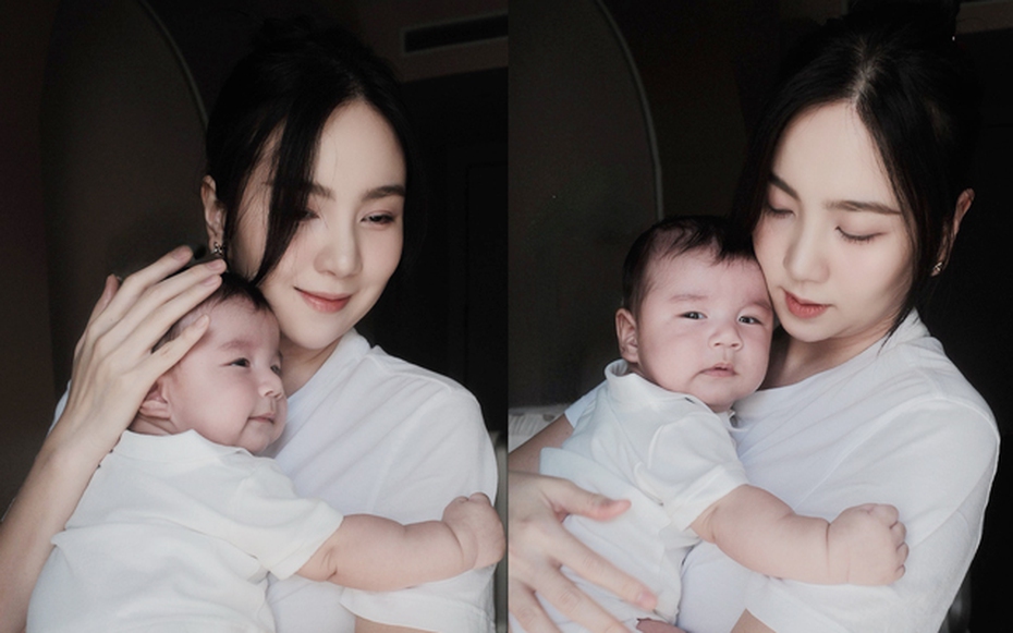 "MC đẹp nhất VTV" Mai Ngọc khoe ảnh con trai cực đáng yêu