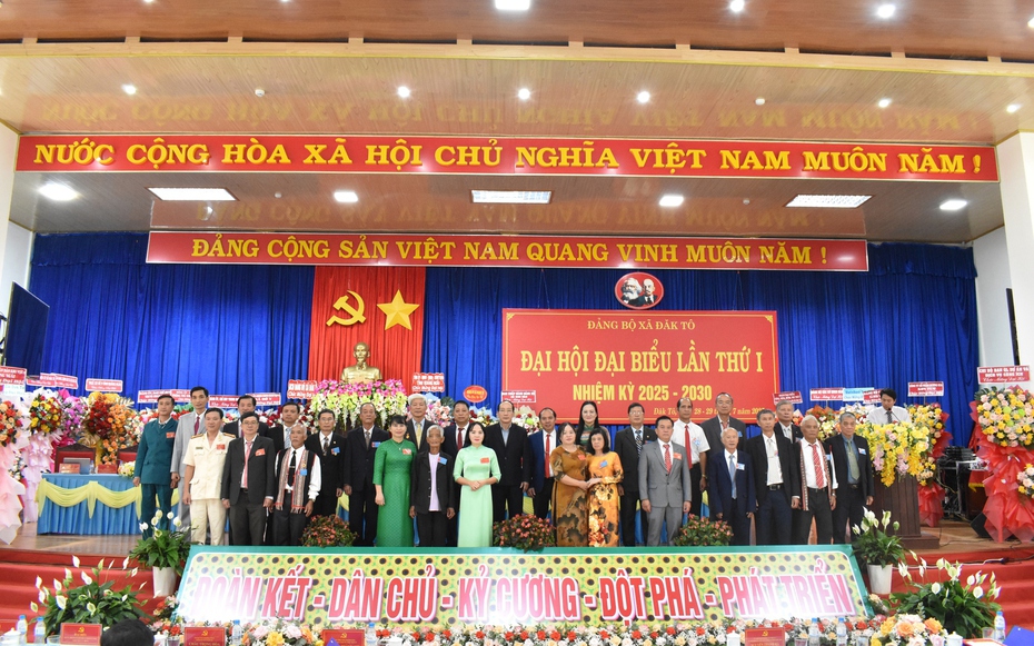 Đại hội đại biểu Đảng bộ xã Đăk Tô: Kỳ vọng nhiệm kỳ phát triển rực rỡ