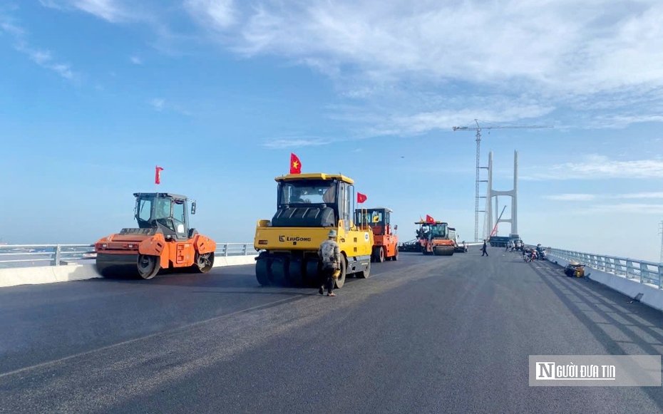 Thêm một “mạch nối” quan trọng cho đồng bằng sông Cửu Long sắp chính thức vận hành