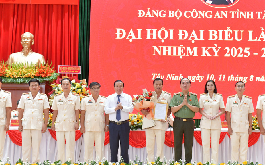 Thiếu tướng Vũ Như Hà giữ chức Bí thư Đảng ủy Công an tỉnh Tây Ninh