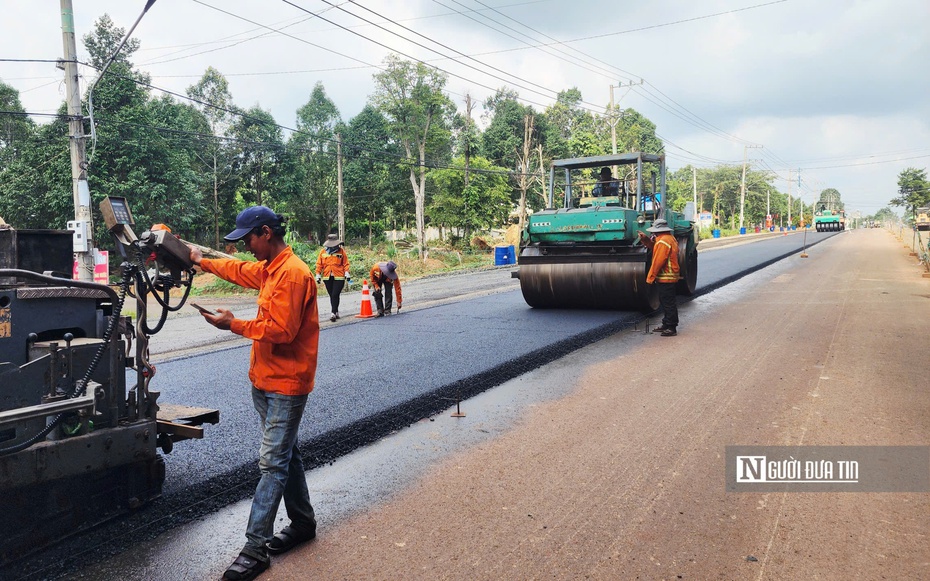 Tuyến đường 480 tỷ đồng sắp về đích, mở hành lang kinh tế Tây Nguyên - Long Thành