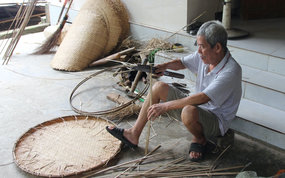 Giữ “hồn” nghề đan lát truyền thống ở làng Hưng Thịnh