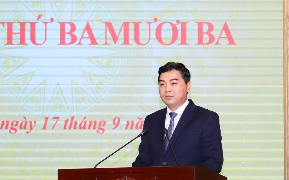 Ông Nguyễn Hoài Anh được bầu giữ chức Chủ tịch UBND tỉnh Thanh Hóa