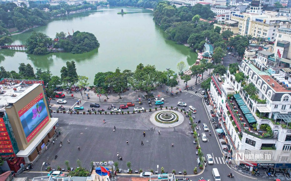 Không gian quanh khu vực hồ Hoàn Kiếm sau 3 tháng cải tạo, chỉnh trang