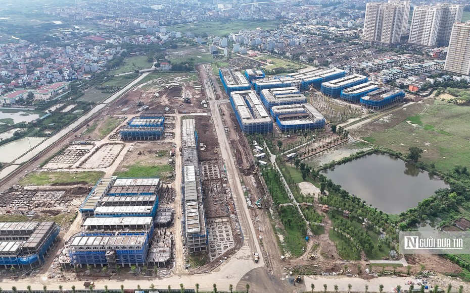 Hà Nội: Toàn cảnh dự án gần 14.000 tỷ đồng đang được xây dựng tại xã Ô Diên