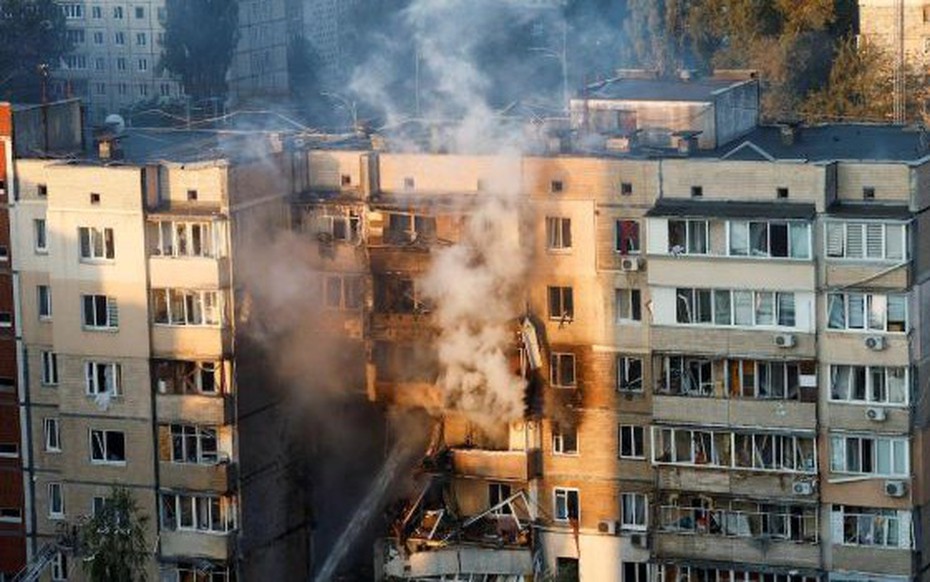 Nga không kích quy mô lớn tại Ukraine