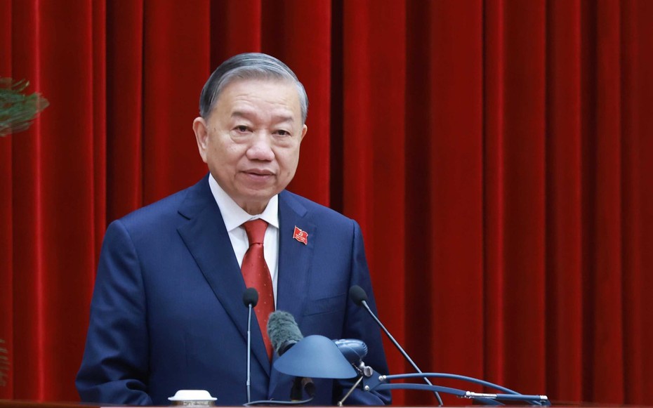 Đồng chí Tô Lâm tiếp tục được bầu giữ chức Tổng Bí thư Ban chấp hành Trung ương Đảng khoá XIV