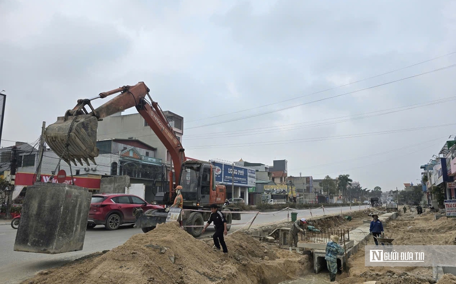 Hơn 1.000 tỷ đồng mở rộng 1,5km đại lộ Lê Lợi: Giải phóng mặt bằng tới đâu, thi công tới đó