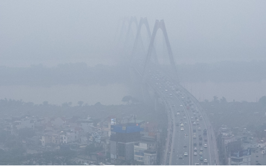 Hà Nội ô nhiễm vượt ngưỡng, không khí miền Bắc tiếp tục xấu đi dịp cận Tết