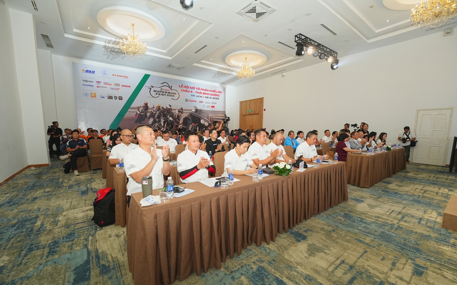 Hơn 100 CLB mô tô đến từ trên 8 quốc gia tham gia lễ hội mô tô phân khối lớn Châu á - Thái Bình Dương