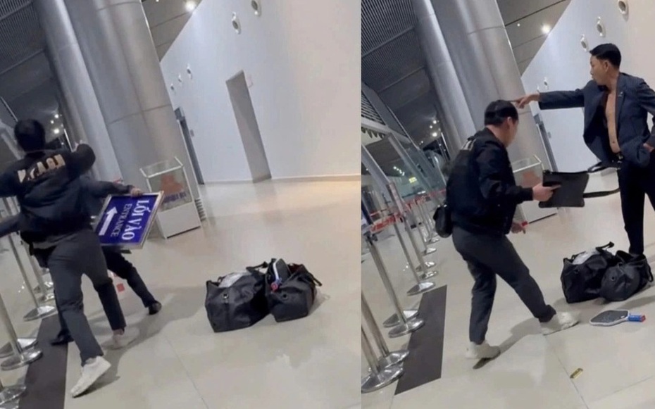 Tạm giữ đối tượng đập phá tài sản, hành hung nhân viên sân bay