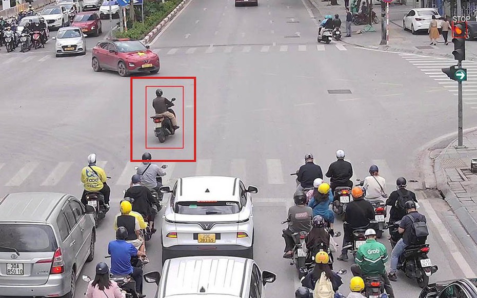 Công an Tp.Hà Nội thông báo danh sách phương tiện vi phạm TTATGT được hệ thống Camera AI phát hiện