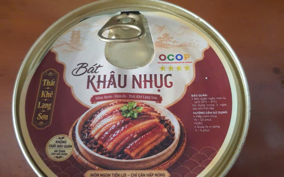 Vụ móng giò hèo trong hộp đặc sản Khâu nhục: Quản lý thị trường Lạng Sơn nói gì?