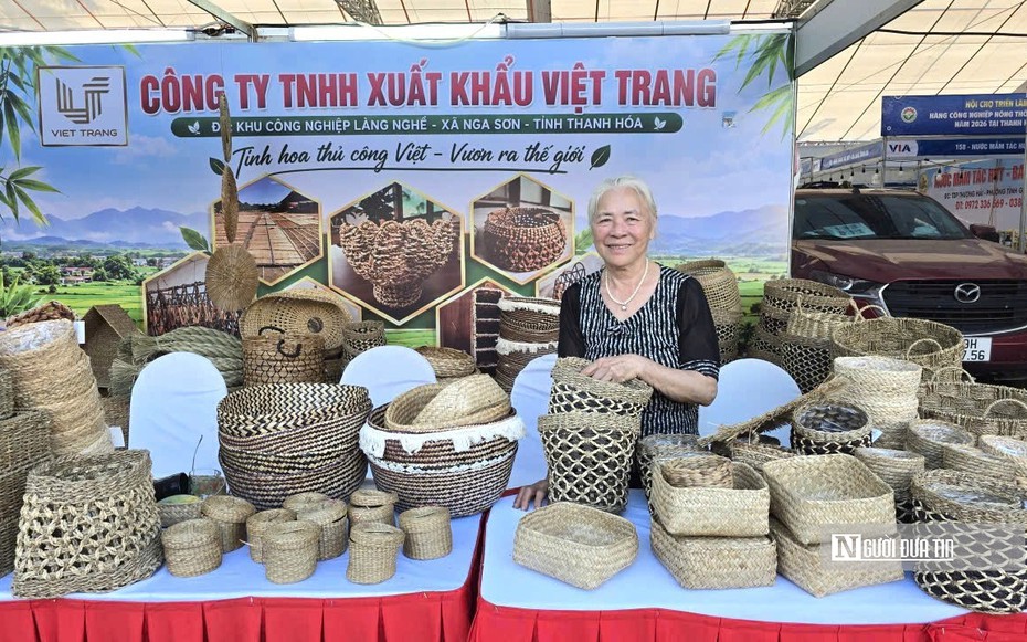 Nghệ nhân U80 đưa cây cói xuất ngoại thu về hàng triệu USD