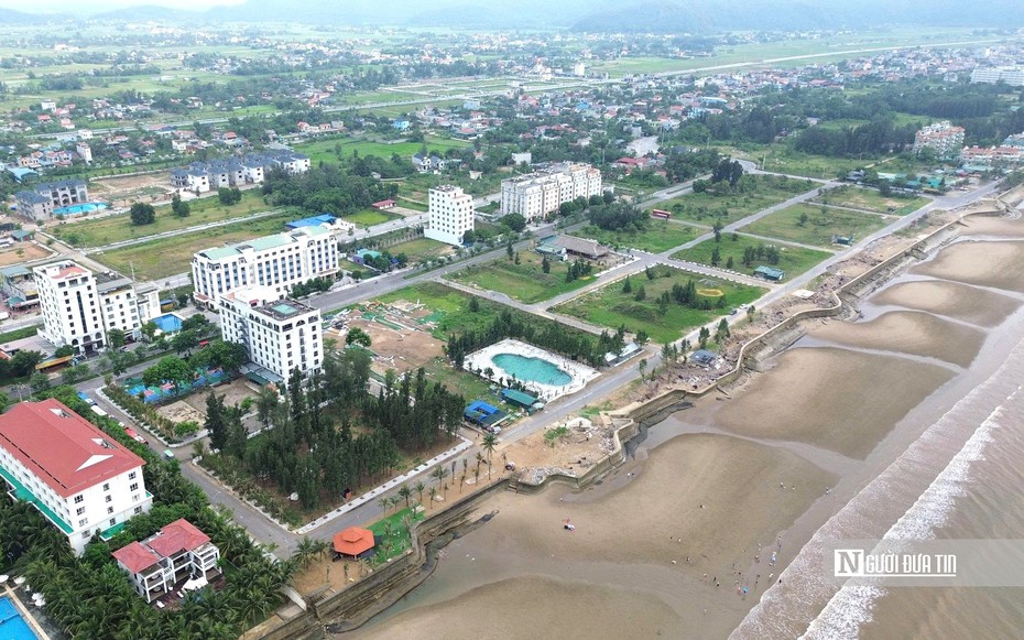 Gỡ vướng mặt bằng cho hàng loạt dự án du lịch tại biển Hải Tiến