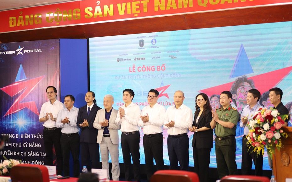 Phát động Dự án CyberZ, khơi dậy vai trò tiên phong của sinh viên trong phòng, chống lừa đảo trực tuyến