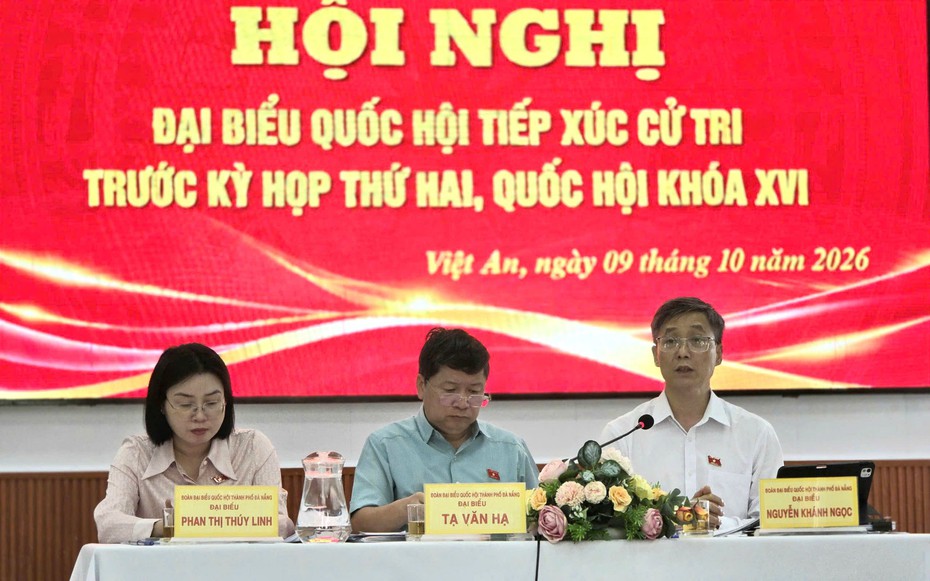 Đại biểu quốc hội đề nghị giải quyết ngay những kiến nghị cấp thiết của người dân ở Đà Nẵng