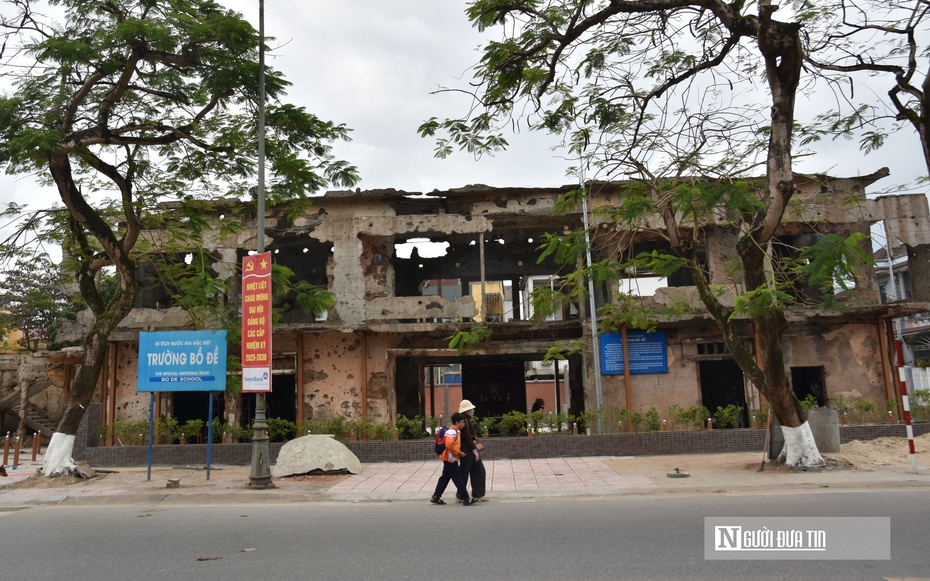 Ngôi trường sót lại sau cuộc chiến 81 ngày đêm ở Quảng Trị