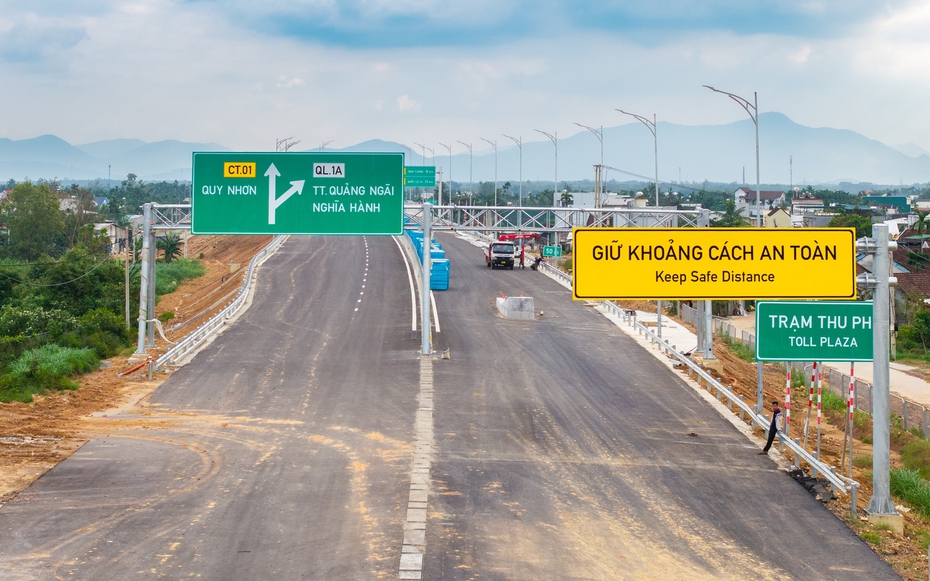 Đưa vào khai thác thêm 180km cao tốc từ Đắk Lắk tới Quảng Ngãi