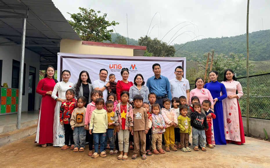 Quỹ Kiến tạo Ước mơ hỗ trợ hơn 1,5 tỷ đồng cải tạo hai điểm trường mầm non vùng cao Điện Biên