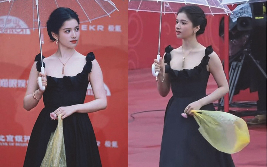 "Chiếc túi nilon hơn 46 triệu đồng" của nữ diễn viên Trương Tịnh Nghi gây tranh cãi