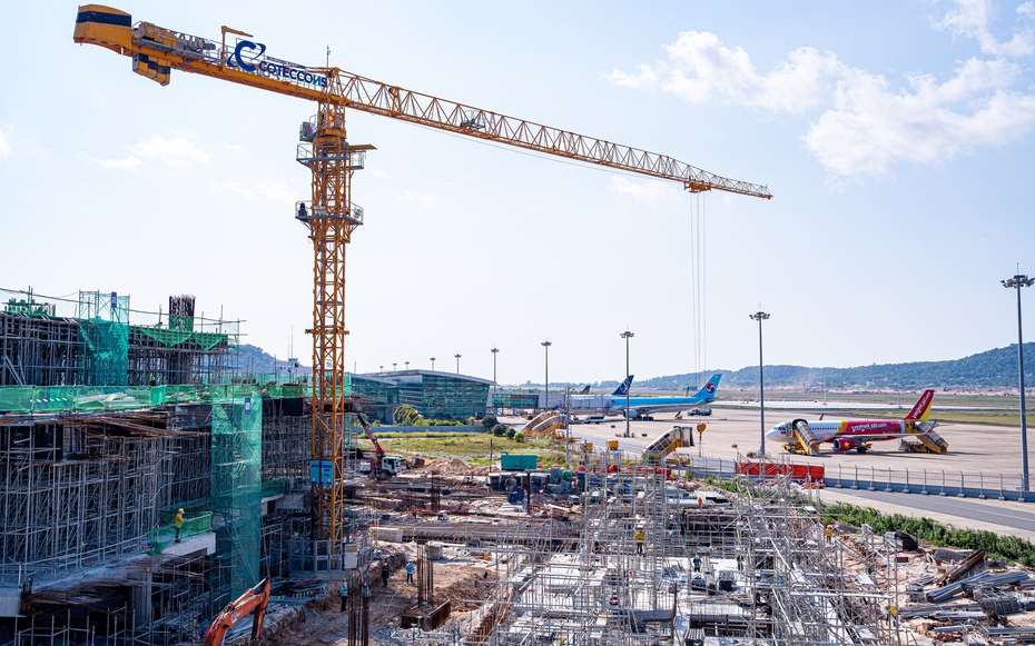 Choáng ngợp quá trình thi công "thần tốc" dự án sân bay Phú Quốc