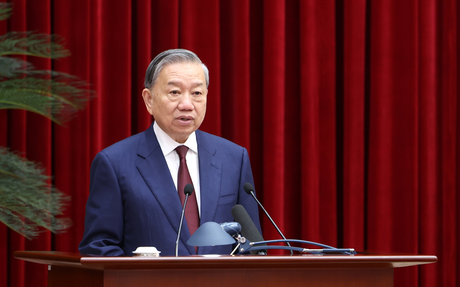 Tổng Bí thư Tô Lâm: Phải kiên trì thực hiện mục tiêu tăng trưởng kinh tế