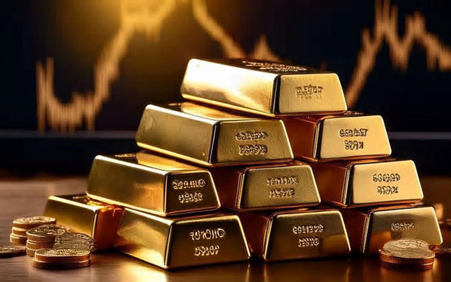 Giá vàng chiều nay (25/3): Chốt ngày, giá vàng quay đầu sau nhịp tăng buổi sáng, giảm 1,5 triệu đồng/lượng