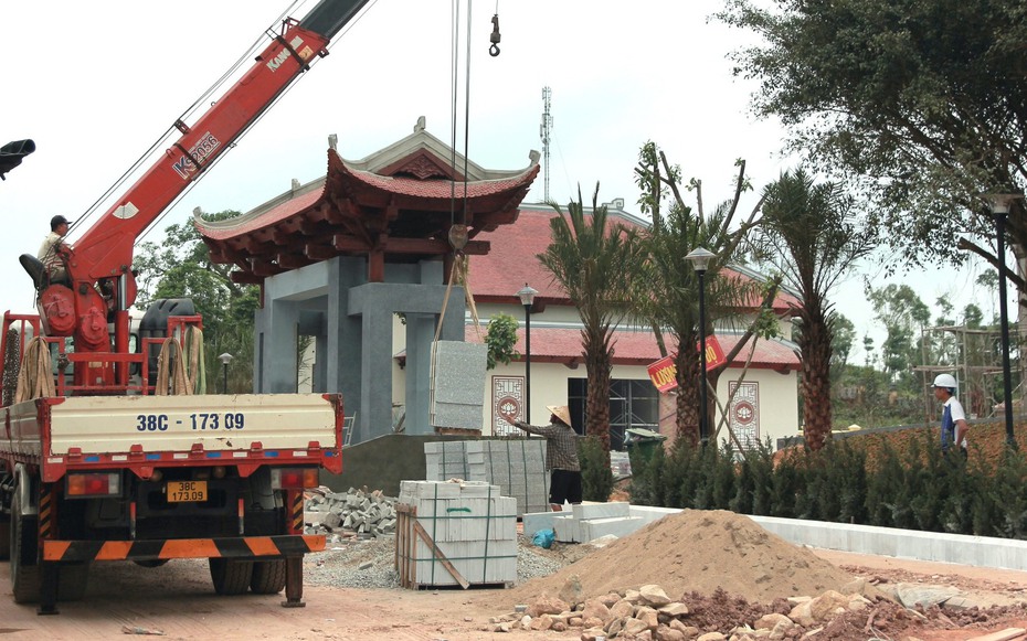 Đẩy nhanh tiến độ dự án tu bổ, tôn tạo Khu di tích Tổng Bí thư Hà Huy Tập