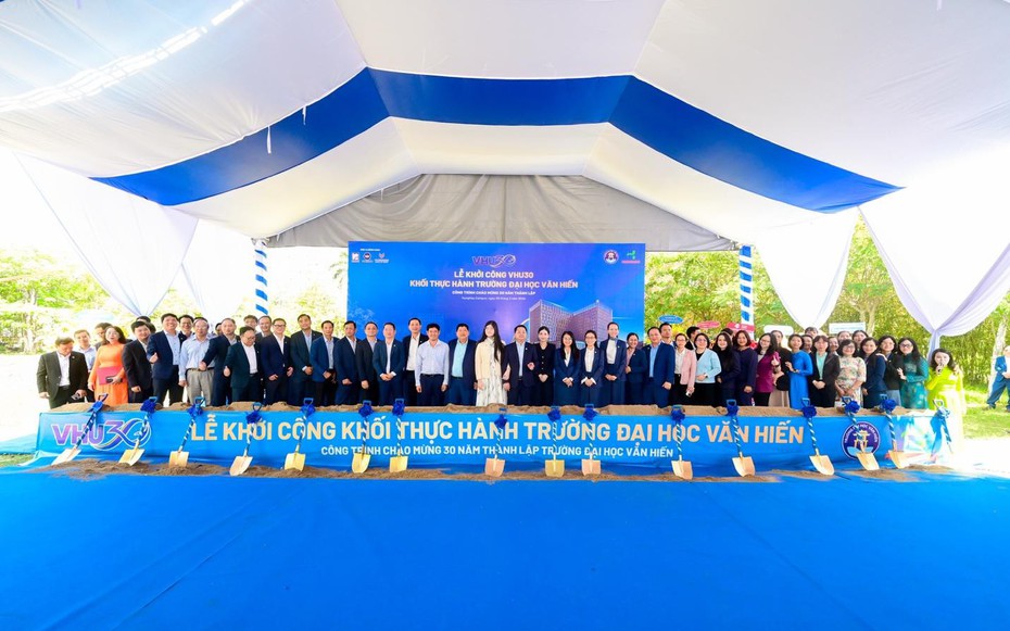 Trường Đại học Văn Hiến khởi công Khối Thực hành VHU30