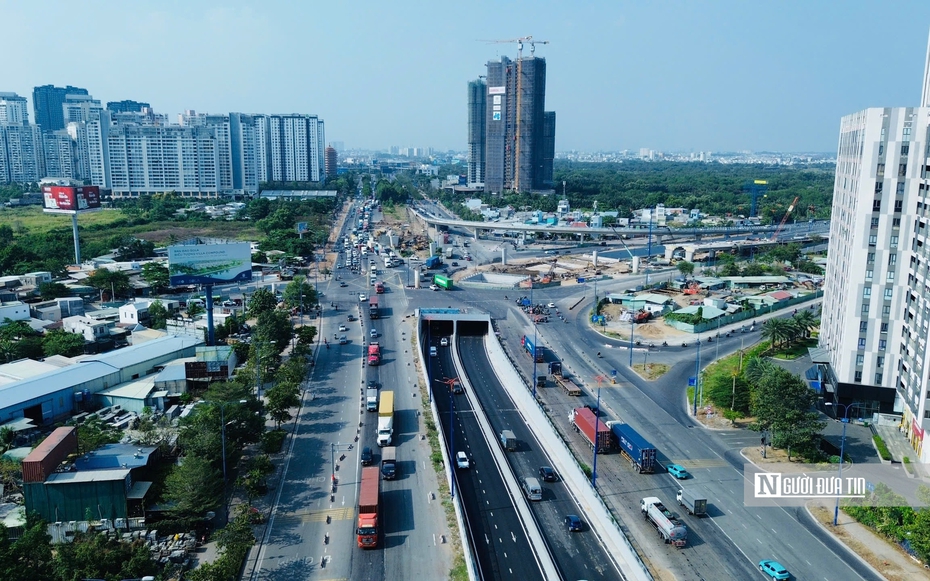 Diện mạo nút giao hơn 3.400 tỷ đồng ở Tp.HCM trước ngày về đích