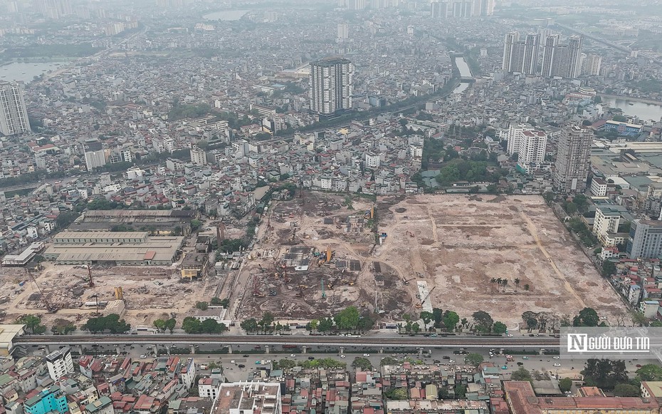 Hà Nội: Toàn cảnh đại công trường khu đô thị trên "đất vàng" Cao Xà Lá