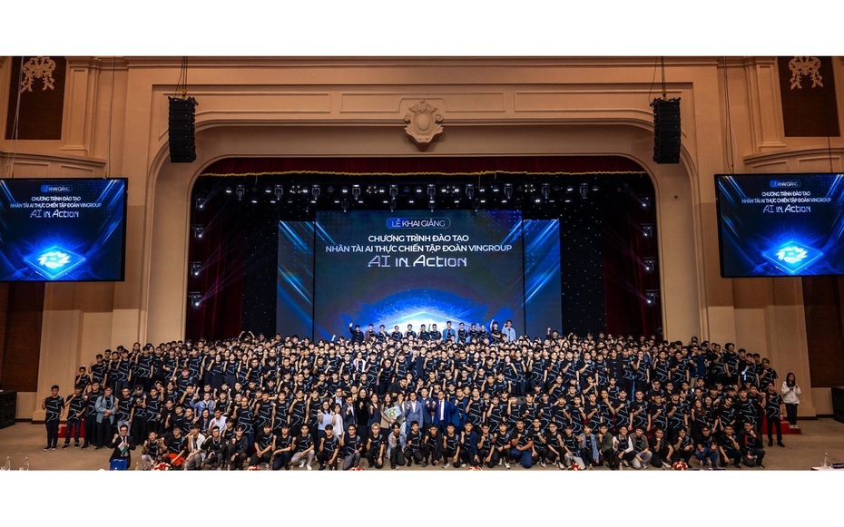 Vingroup khai giảng khóa đầu tiên chương trình đào tạo 20.000 nhân tài AI thực chiến