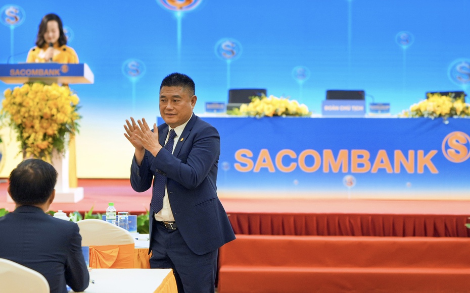 Ông Nguyễn Đức Thụy vào HĐQT Sacombank, không thông qua một tờ trình tại ĐHĐCĐ 2026