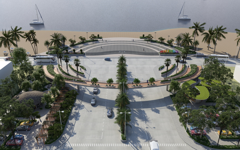 Hình hài quảng trường ven biển hơn 117 tỷ đồng ở Huế sẽ như thế nào?