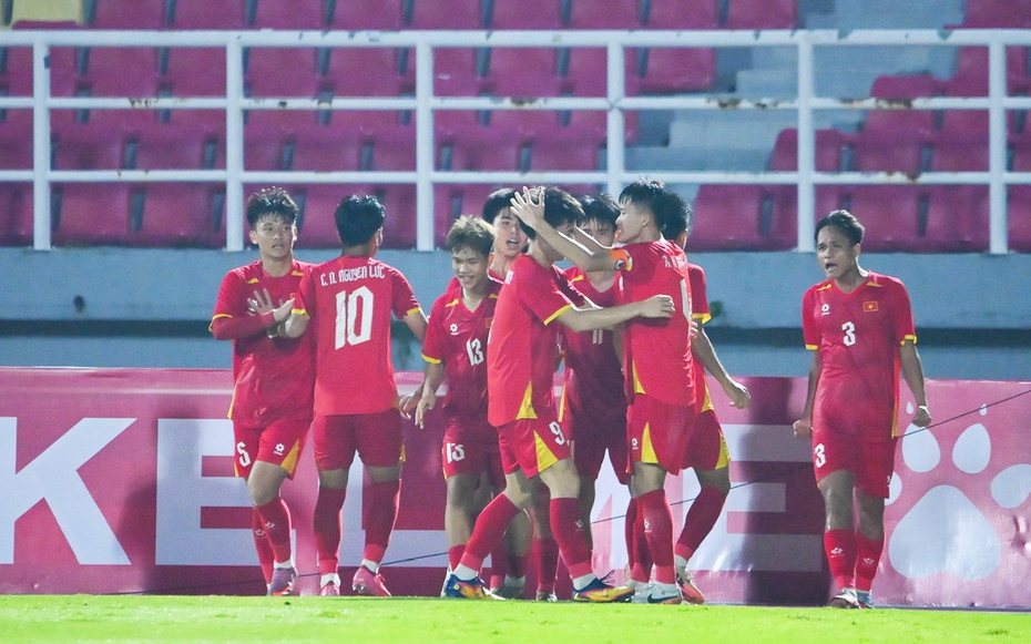 U17 Việt Nam làm nên cột mốc lịch sử tại giải Đông Nam Á 2026