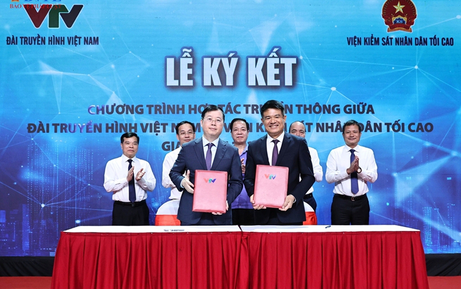 Ký kết Chương trình hợp tác truyền thông giữa VKSND tối cao và Đài Truyền hình Việt Nam giai đoạn 2027 – 2030