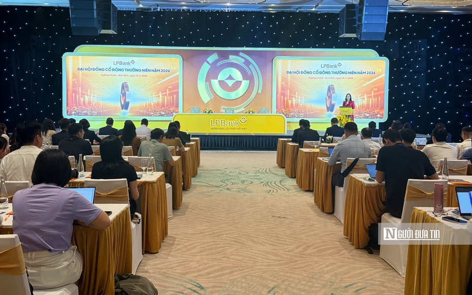 ĐHĐCĐ LPBank: Dự lãi gần 15.000 tỷ đồng 2026, chi 9.000 tỷ đồng trả cổ tức tiền mặt