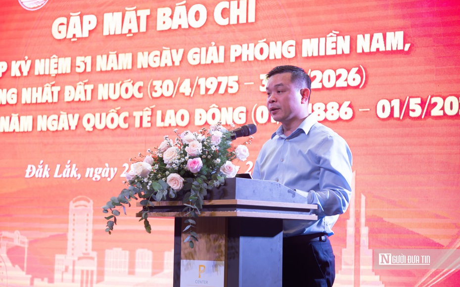 Chủ tịch UBND tỉnh Đắk Lắk: Cam kết tạo mọi điều kiện cho báo chí tác nghiệp vì môi trường thông tin minh bạch, tin cậy