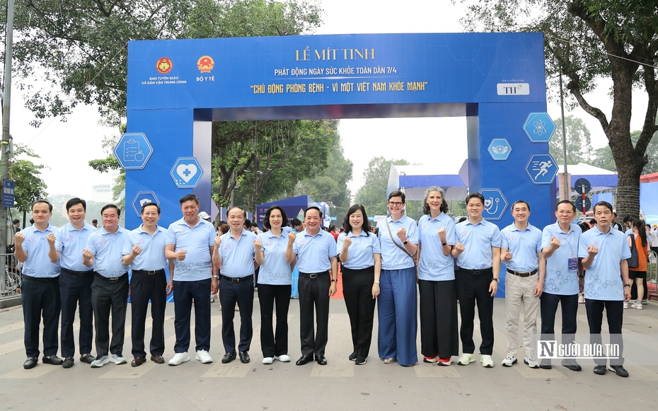 "Khỏe mạnh là nền tảng vững chắc để xây dựng đất nước hùng cường"