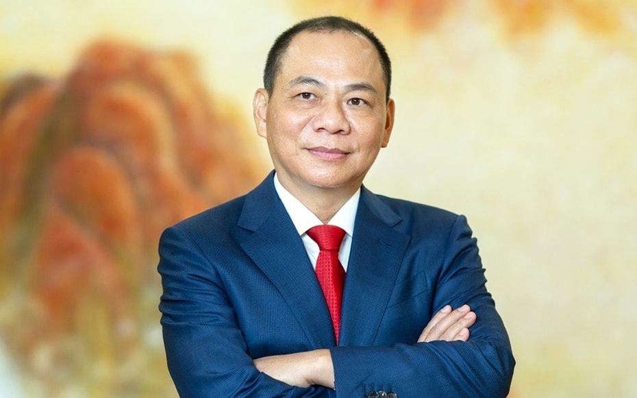 Với khối tài sản 24,5 tỷ USD, ông Phạm Nhật Vượng trở thành người giàu nhất Đông Nam Á