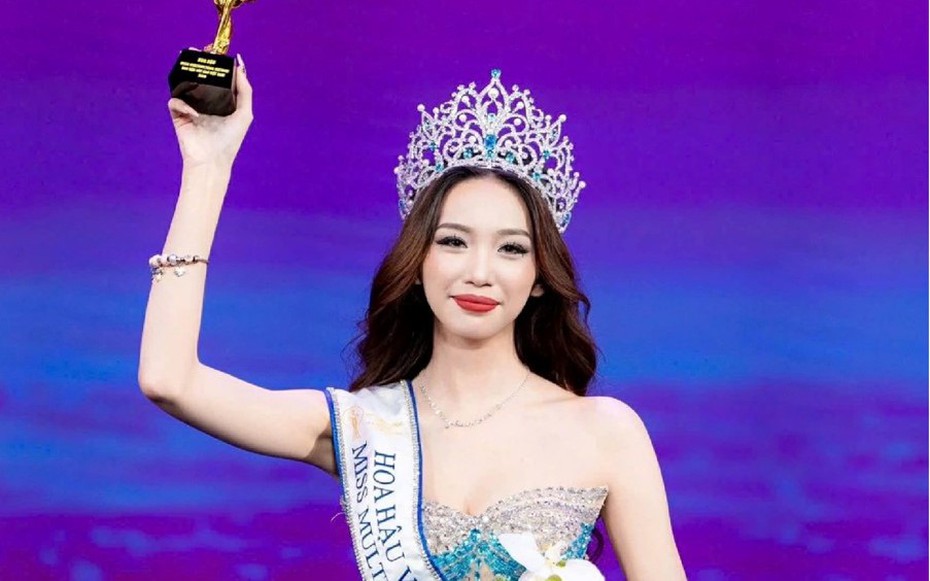 Người đẹp quê Ninh Bình vừa đăng quang Hoa hậu Văn hóa Việt Nam 2026