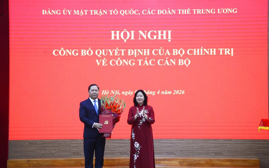 Ông Nguyễn Phi Long làm Phó Bí thư Thường trực Đảng ủy Mặt trận Tổ quốc, các đoàn thể Trung ương