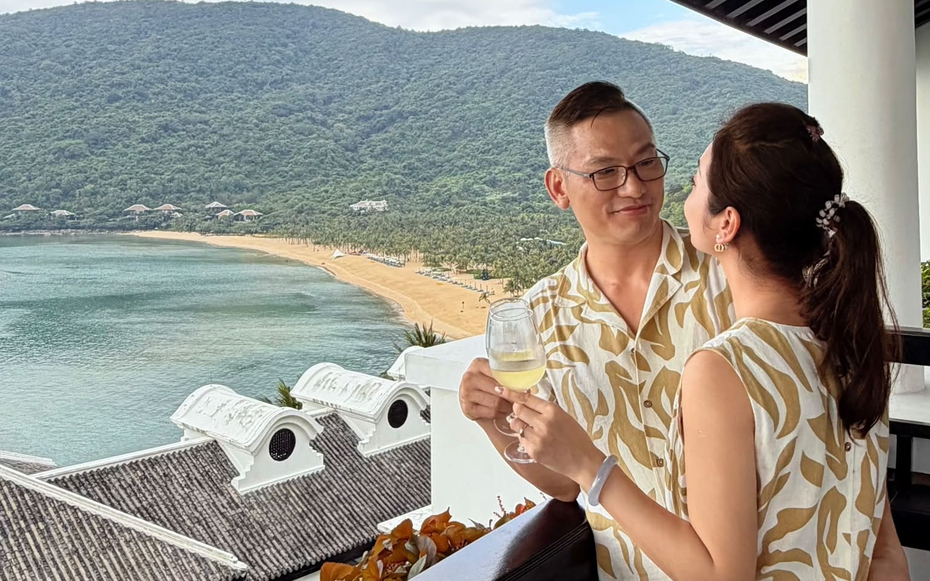 Hoa hậu đẹp bậc nhất Việt Nam khoe khoảnh khắc hạnh phúc bên chồng đại gia
