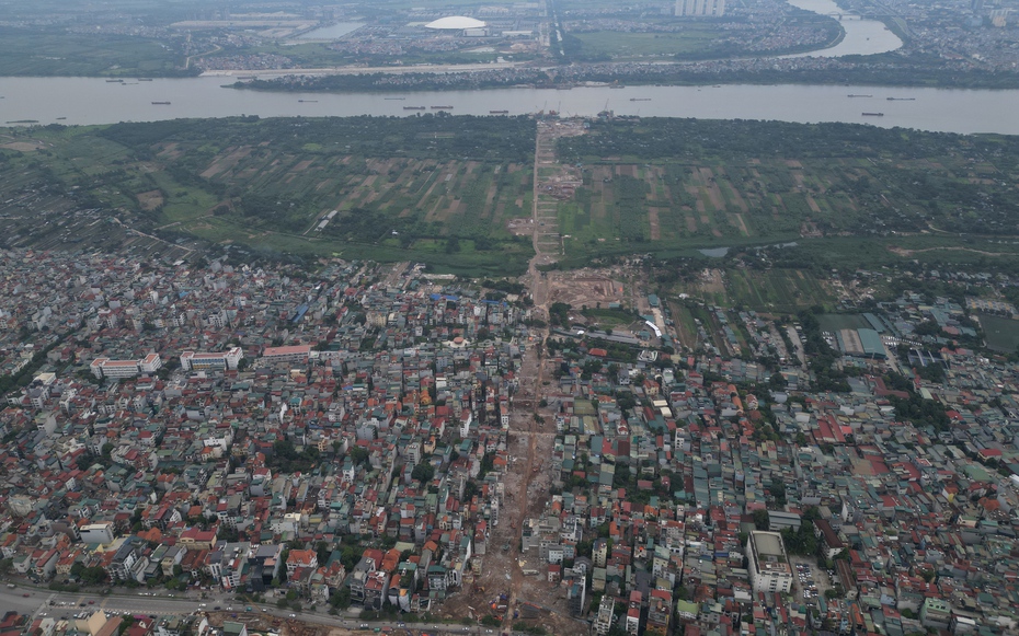 Hà Nội đẩy nhanh giải phóng mặt bằng phục vụ dự án cầu Tứ Liên